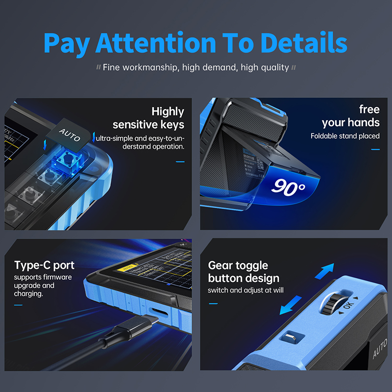 FNIRSI DSO152 Mini Handheld Di - Fnirsi Digital Oscilloscope Handheld 评论和价格